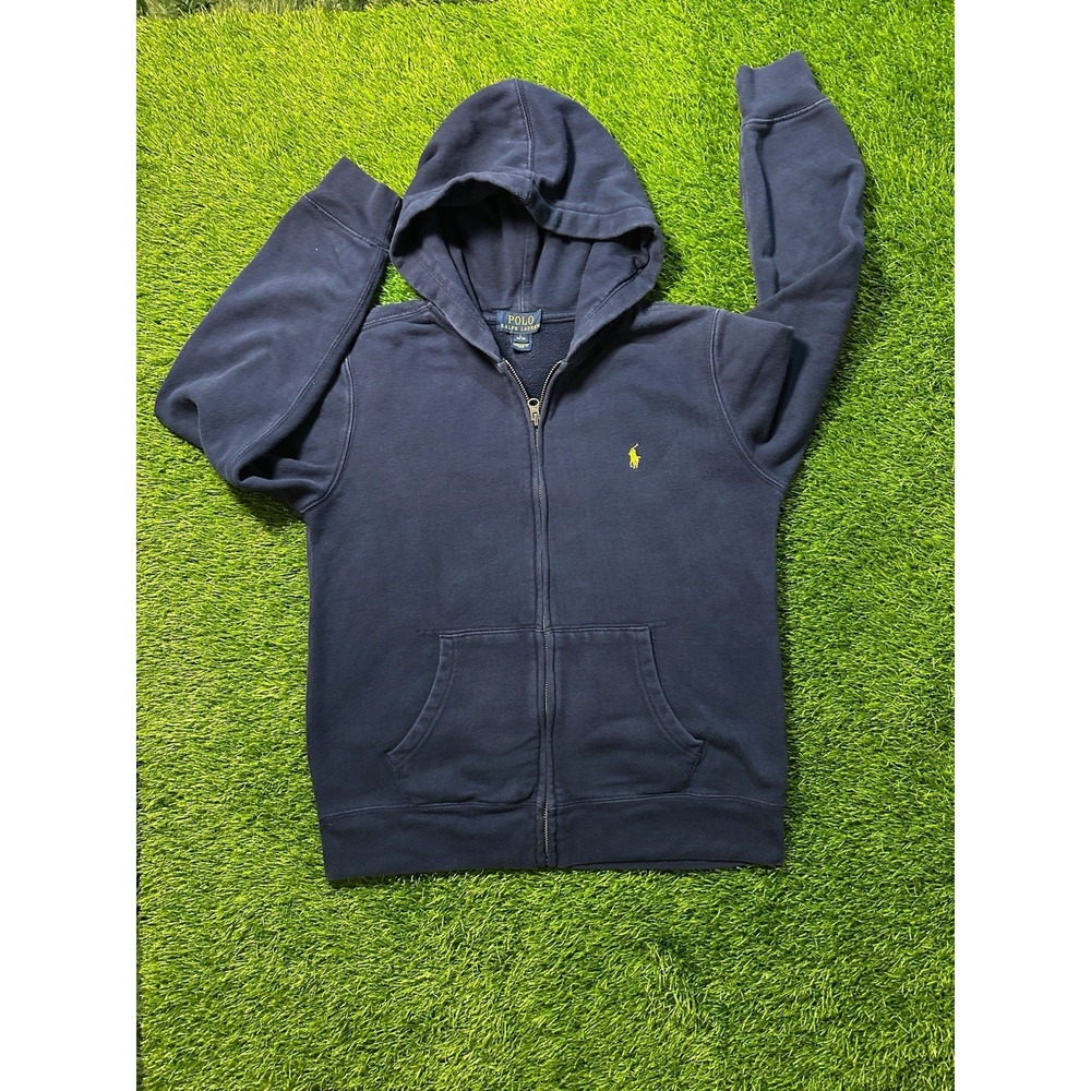 vintage polo ralph lauren full zip hoodie